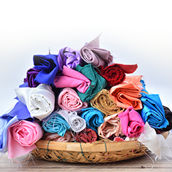 Cotton polyester yarn
